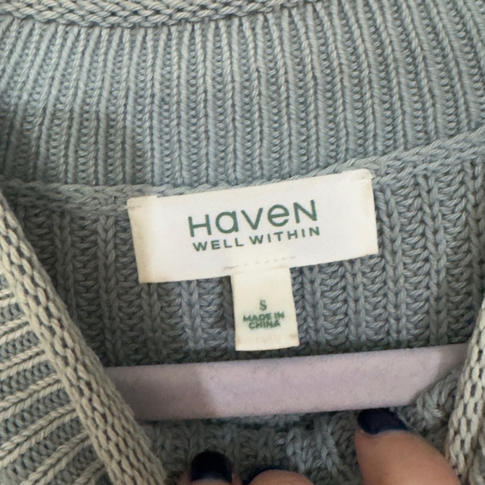 Haven Sweater! Size S! Only Worn Once! In Excellent Condition! - Picture 2 of 3